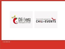 Tablet Screenshot of chili-events.de